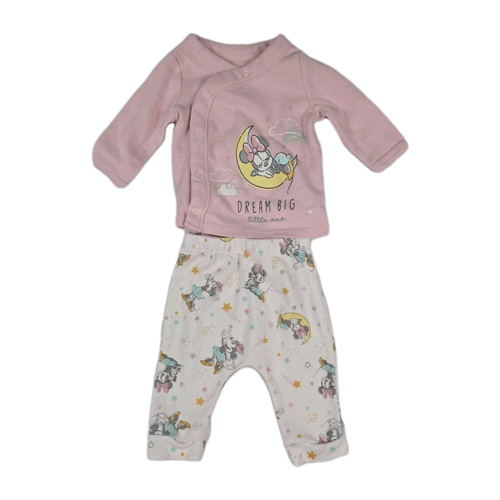 Disney Wishes & Dreams Minnie Mouse Newborn 2‎ Piece Set Top Pants